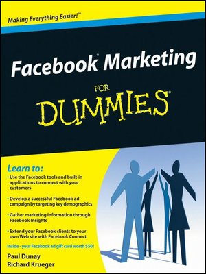 cover image of Facebook Marketing For Dummies